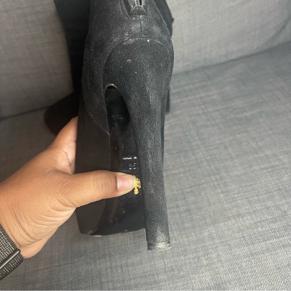 Prada Suede Ankle Booties - Picture 7 of 15